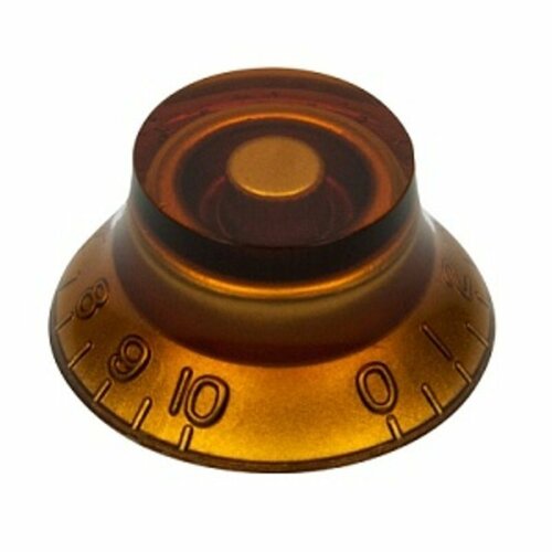 Ручка потенциометра Paxphil KSP12, Bell style, коричневая