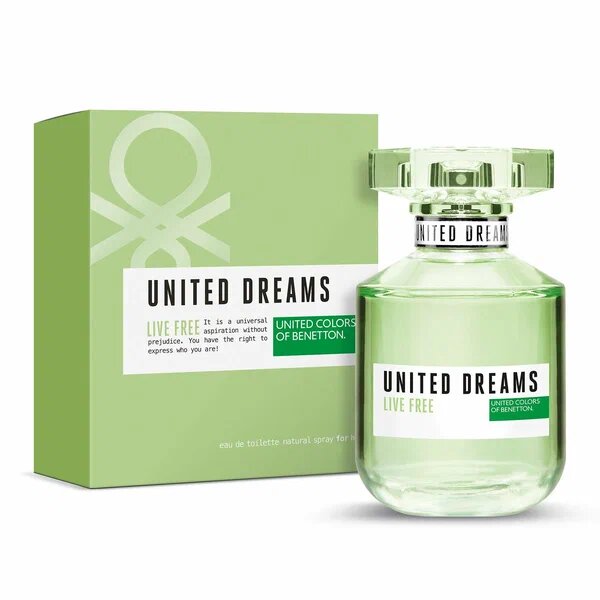 Туалетная вода Benetton United Dreams Live Free 50 мл