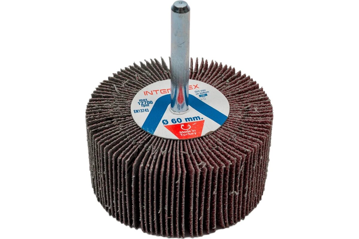 Interflex Шлифовальная лепестковая головка AC621X 60x30x6 Р60 2044601910
