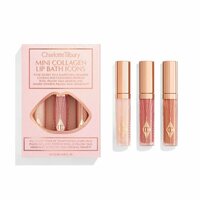 Окуните губы в увлажняющий цвет с Charlotte Tilbury Mini Collagen Lip Bath Icons, набор из трех  ...