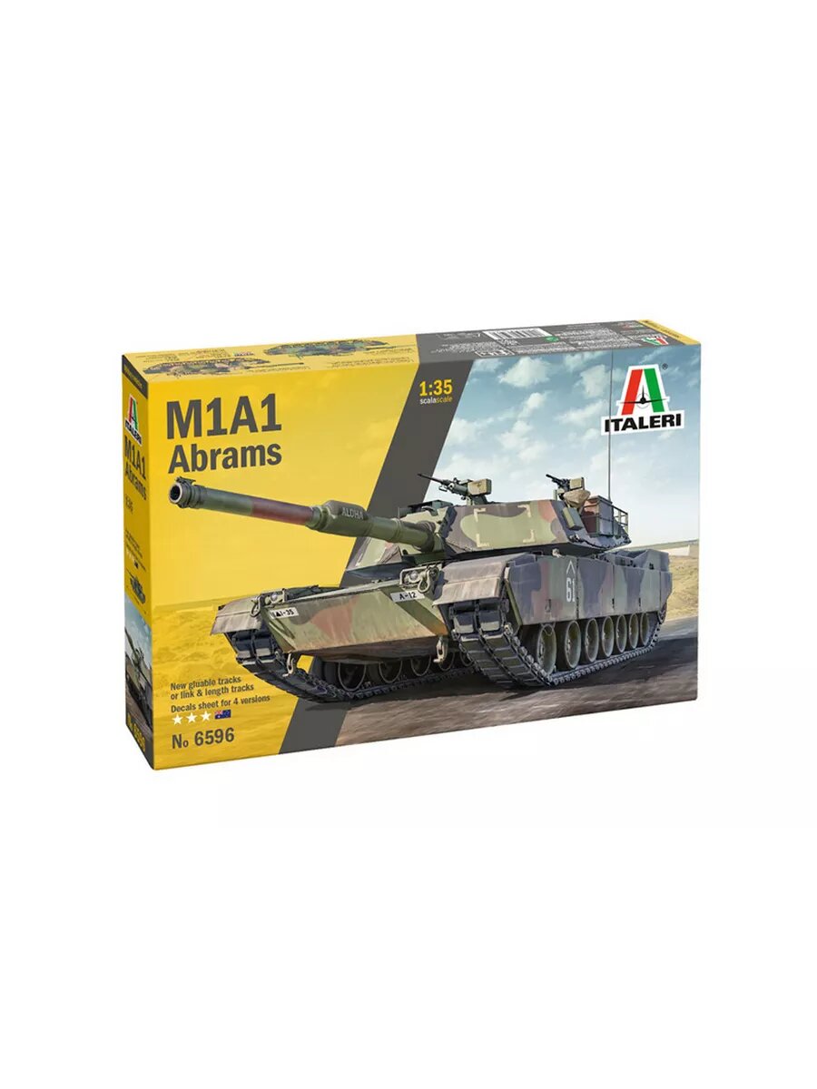 6596 Танк М1А1 Абрамс 1:35