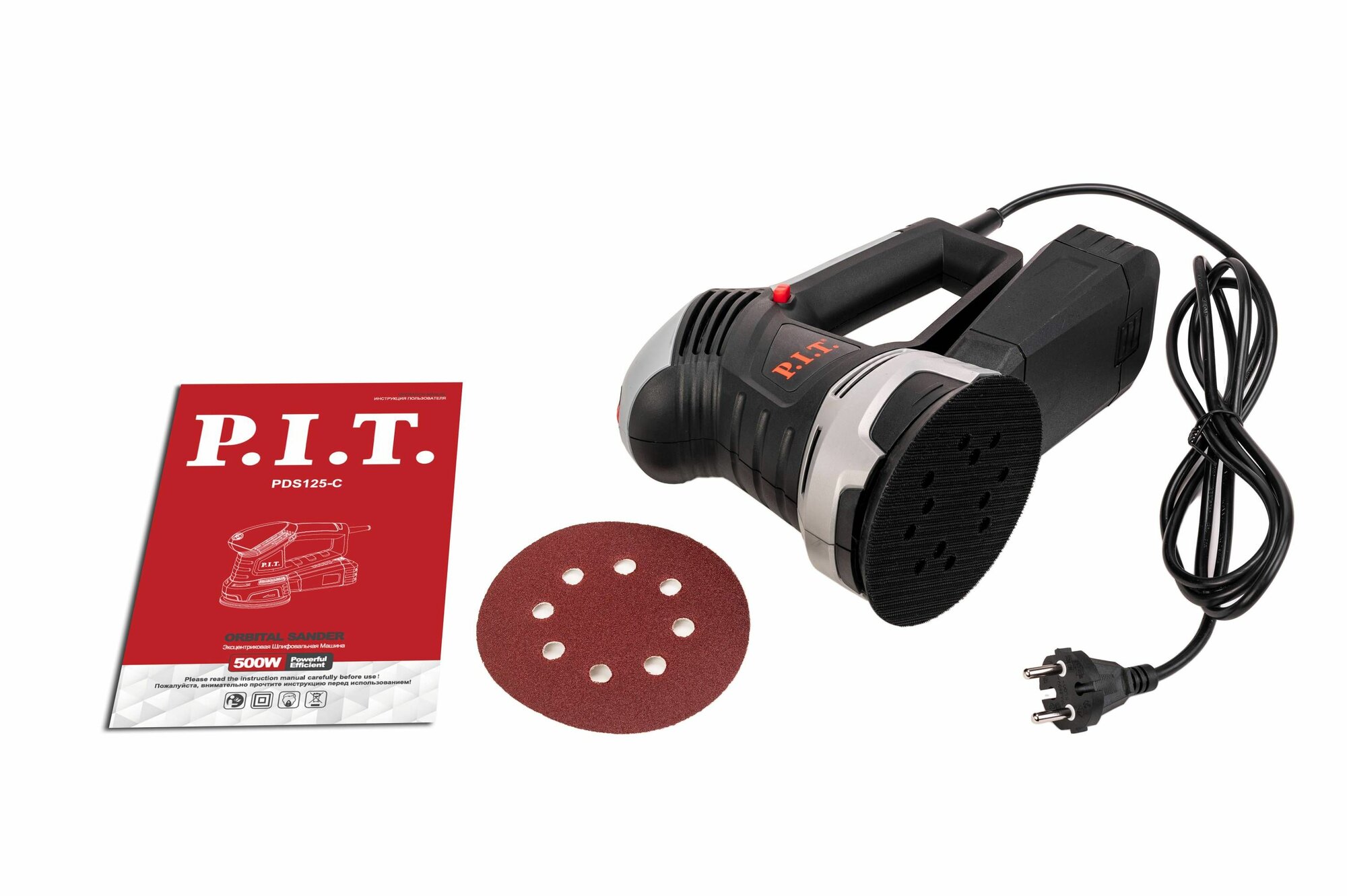 Шлифмашина эксцентриковая P.I.T. PDS125-C — фото 1