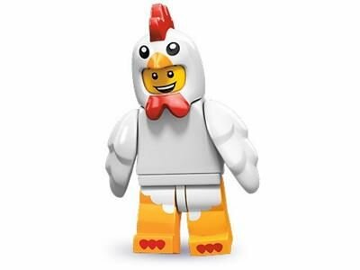 Конструктор LEGO Minifigures 71000 Series 9 Парень в костюме цыпленка / Chicken Suit Guy (col09-7)