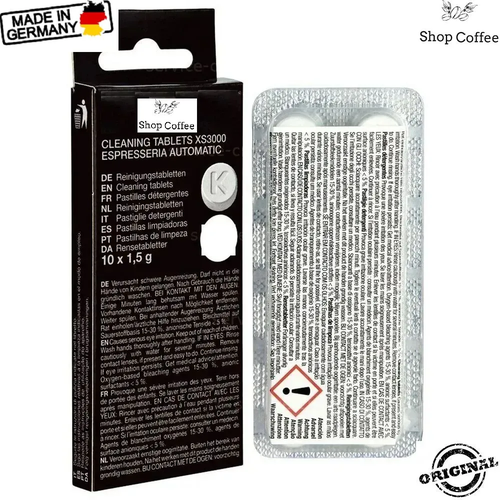 Таблетки от кофейных масел для кофемашины Krups XS3000 1750₽