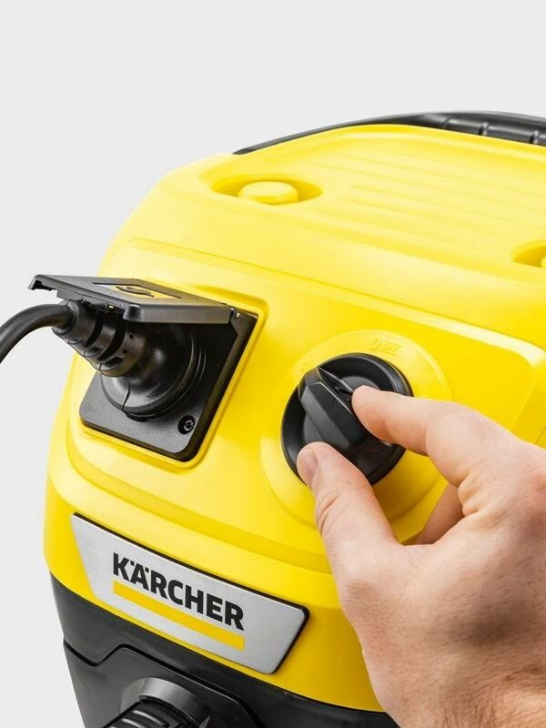 Хозяйственный пылесос Karcher WD 3 P V-17/4/20, желтый , артикул 1.628-170.0