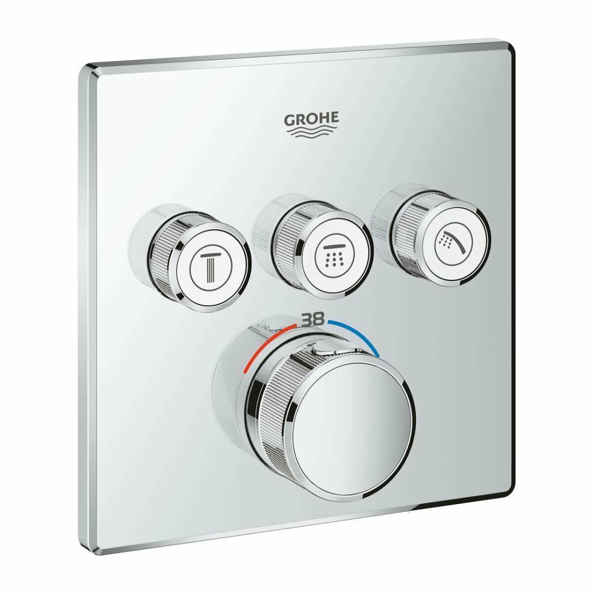 Термостат для душа GROHE GROHTHERM SMART CONTROL 29126000 (хром)