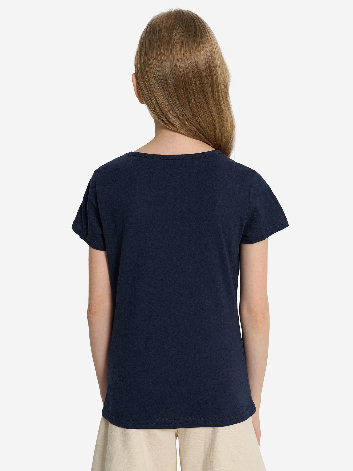 Футболка Demix, размер 116, темно-синий — фото 1