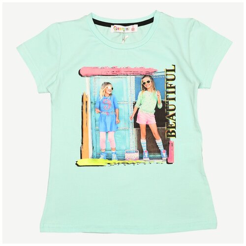 фото Футболка - мята - 6 лет bermini