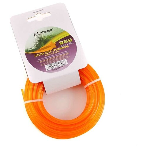 Леска для триммера Unitraum UN-EES24C15 2.40mm x 15m