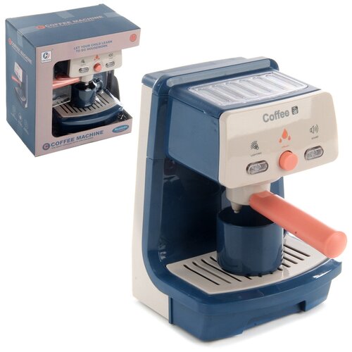 Кофемашина игрушечная на батарейках с аксессуарами, ХэппиЛенд, 185024