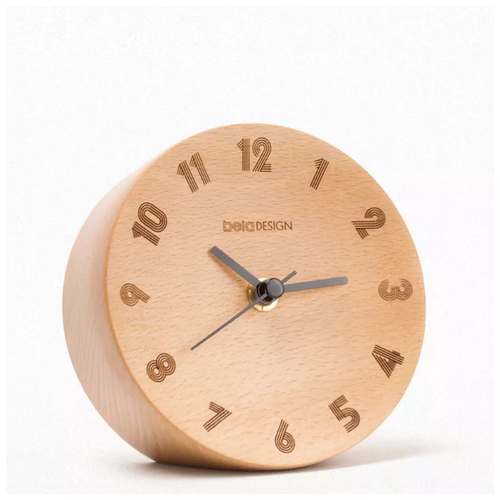 Часы из немецкого бука Xiaomi Minimalist Decoration Small Wooden Clock