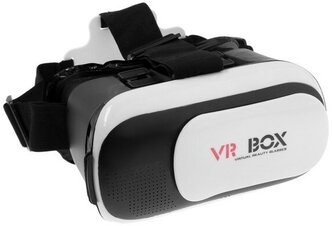 Очки виртуальной реальности Luazon Home 3D VR 2, смартфоны до 6,5", 75х160 мм, черно-белые