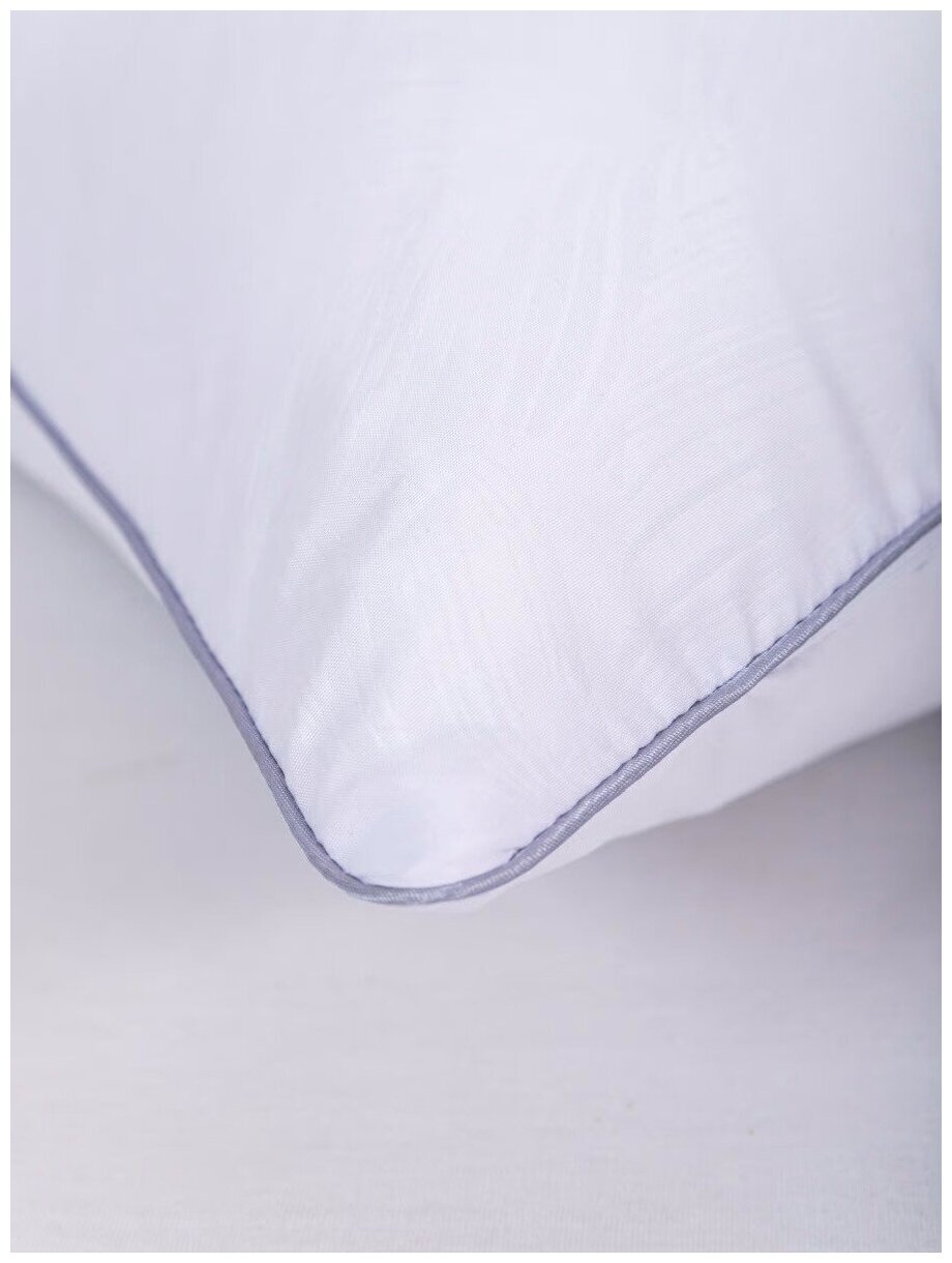 Подушка для сна и отдыха в спальню GREENHOME33 мягкая березовое волокно 70*70 см - фотография № 7