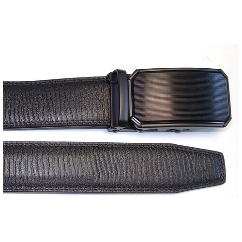 фото Ремень пряжка автомат 4 см alon h850258 черный