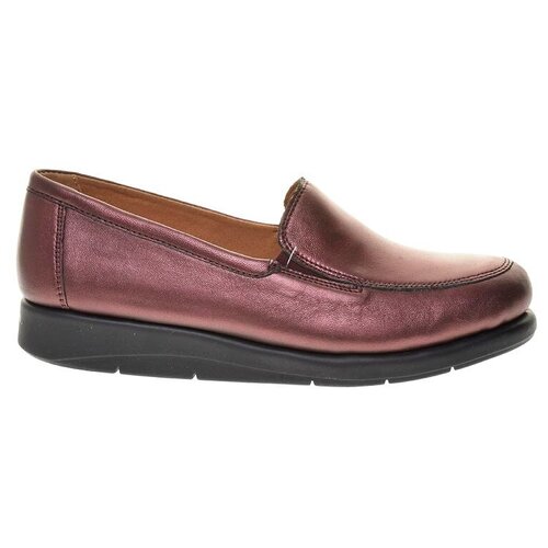 фото Туфли caprice женские демисезонные, размер 40, цвет бордовый, артикул 24750-23-532