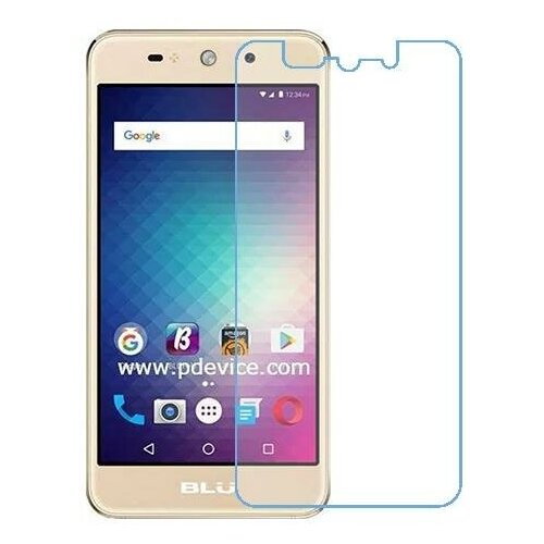 BLU Grand X защитный экран из нано стекла 9H одна штука