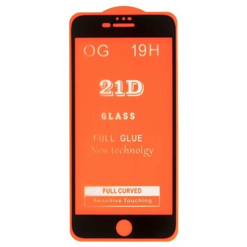 Защитное стекло 9D/11D/21D для Apple iPhone 6 Plus, 6S Plus, 7 Plus, 8 Plus, черный