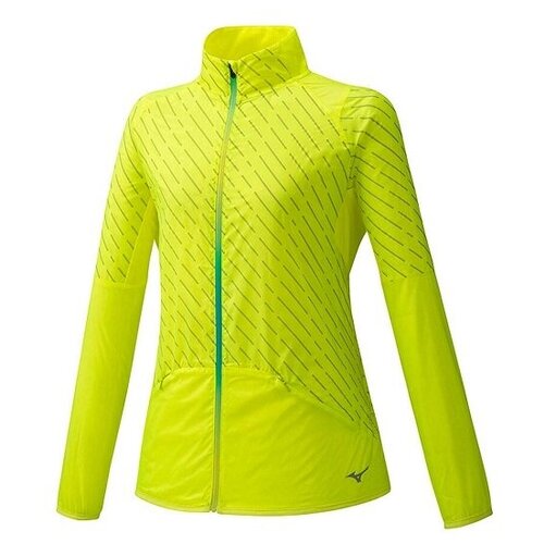 Ветровка женская MIZUNO Reflect Wind Jacket Safety Yellow W'S _ M