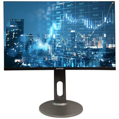 Монитор Digma 23.8 DM-MONB2407 черный IPS LED 7ms 16:9 HDMI M/M матовая HAS Pivot 250cd 178гр/178гр 1920x1080 DisplayPort FHD USB 4.8кг