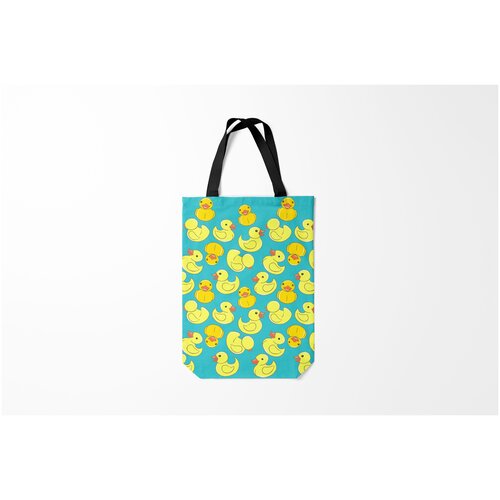 фото Сумка-шоппер / 31х42 см / птицы / утки duck burnettie