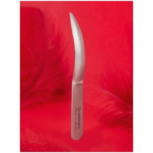 Green Bell / Маникюрная пилочка для ногтей из нержавеющей стали 8,8х1х0,1 см