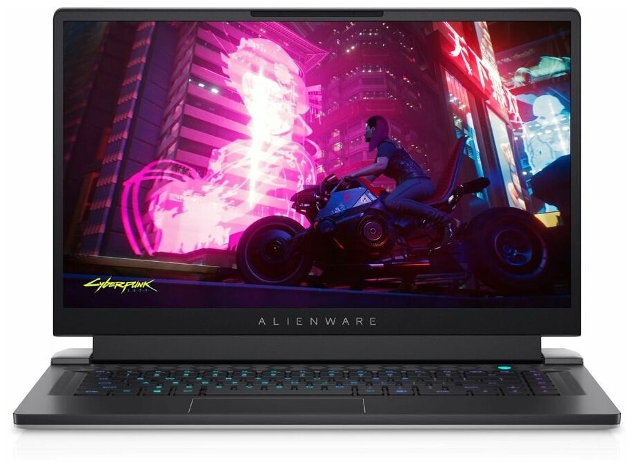Ноутбук Dell Alienware x15 R1 X15-9932 silver Core i7-11800H16G512G SSD156 FHD IPS 165Hz AGNV RTX3070 8GWiFiBTWin10