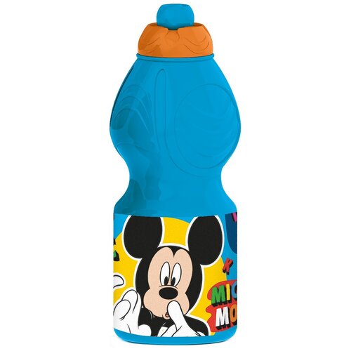 Бутылка Микки Маус: Классное лето (пластиковая фигурная) (400 мл.)