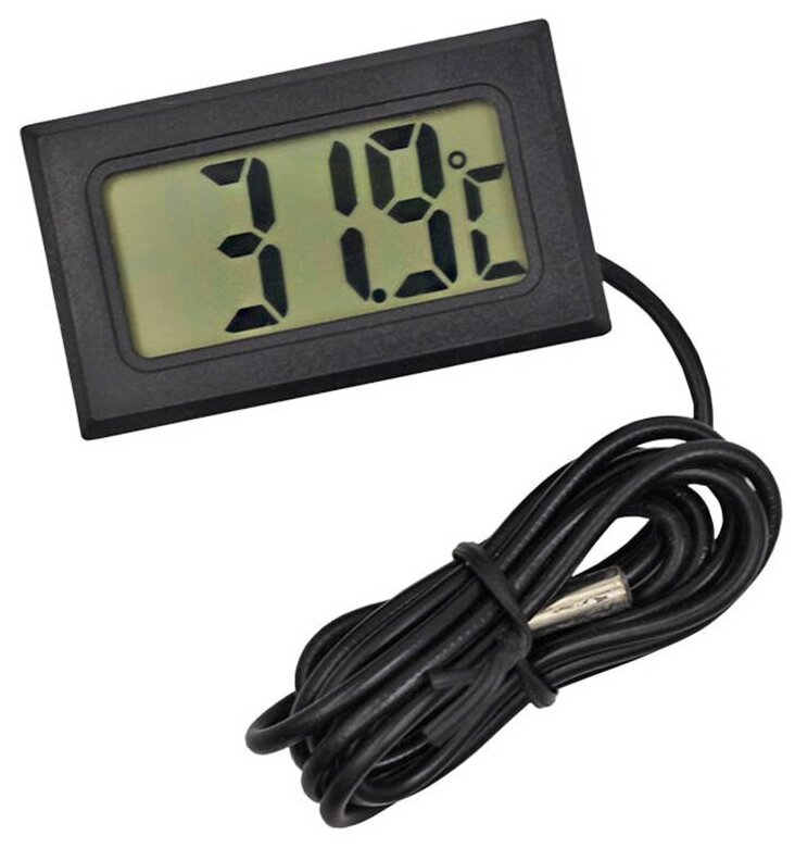 Электронный термометр с выносным датчиком, датчик температуры. - фотография № 5