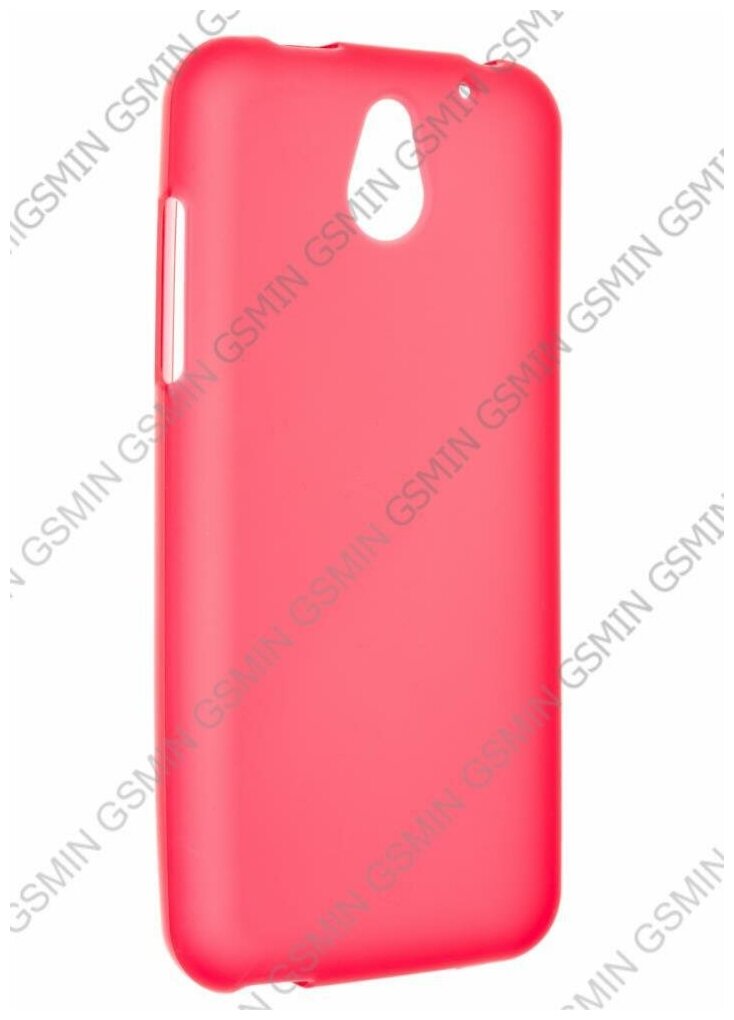 Чехол силиконовый для HTC Desire 610 TPU (Красный Матовый)