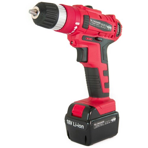 Дрель-шуруповерт аккумуляторная SLOGGER CD318Li 579000₽
