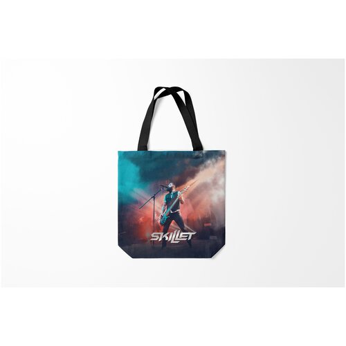 фото Сумка-шоппер / 40х40 см / рок / skillet john cooper burnettie