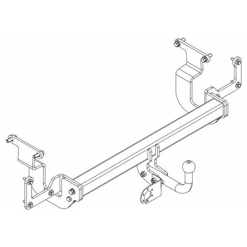 Фаркоп Avtos ТСУ CITROEN Jump/Spacetourer (2016-) Микроавтобус (без электрики)