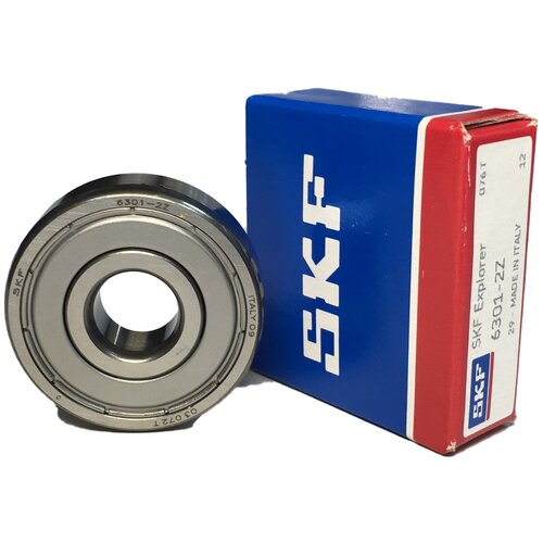 Комплект 4 шт. 6201-2Z (6201-ZZ) (80201) подшипник SKF Швеция. Made in Italy