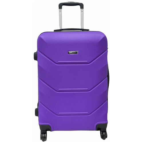 Чемодан , 38 л, размер S, фиолетовый чемодан march 38 л размер s фиолетовый