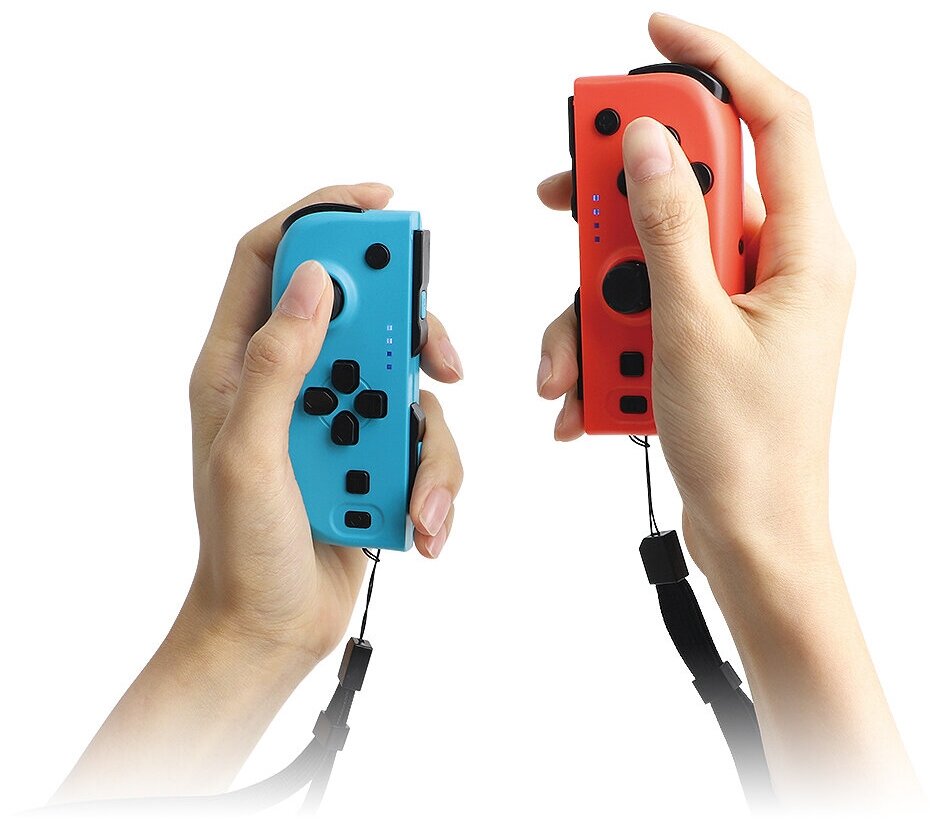 Беспроводной игровой джойстик контроллер DOBE для консоли Nintendo Switch Joy-Con с функцией NFC, левый и правый