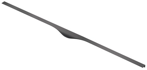 Ручка мебельная GTV PICADO, установочный размер: 352 мм, длина: 79.6 см, черный матовый