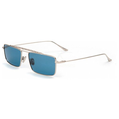 фото Солнцезащитные очки mo eyewear, узкие, оправа: металл, поляризационные, с защитой от уф, для мужчин, золотой