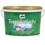 Краска акриловая Jobi FassadenFarbe влагостойкая моющаяся - изображение