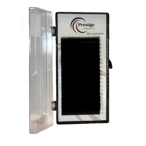 Ресницы для наращивания Prestige Professional D 0,10 7-13 мм 20 линий, черные