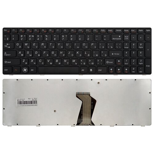 Клавиатура для ноутбука MB340-008 для Lenovo черная 1600₽