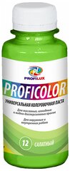 Колеровочная паста Profilux Proficolor универсальный (стандартные цвета) 12 салатный 0.1 л