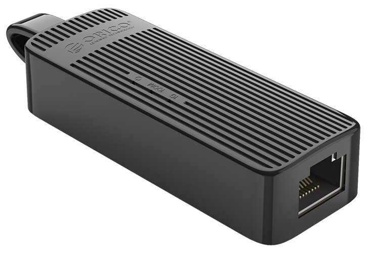 Адаптер USB Ethernet Orico, черный (ORICO-UTK-U3-BK)