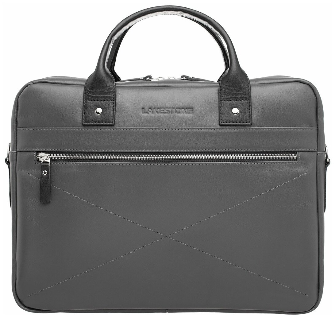 Деловая сумка Lakestone Bartley Grey/Black 