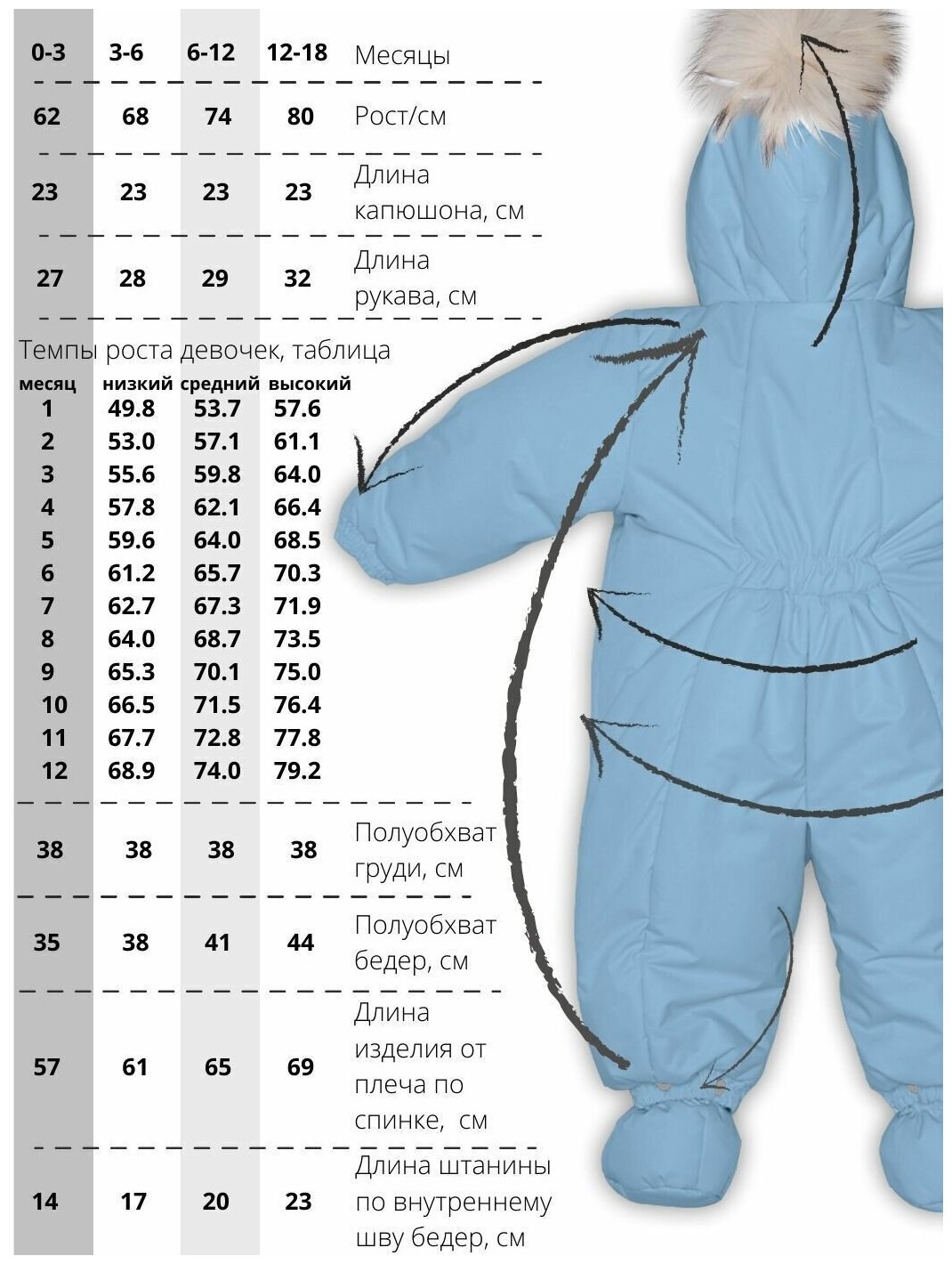 Комбинезон-трансформер MaLeK BaBy 163шм/1