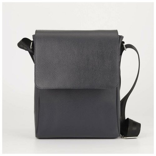 Планшет мужской, отдел на клапане,, 2 наружных кармана, регулируемый ремень, цвет синий