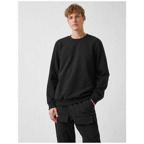 фото Свитер koton men, 2sam70046mk, цвет: black, размер: l
