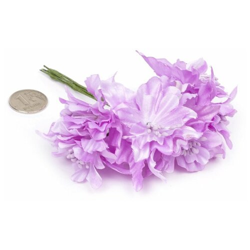 Декоративные цветы Magic 4 Hobby цвет 5, фиолетовые (MG.FA72.22.05)