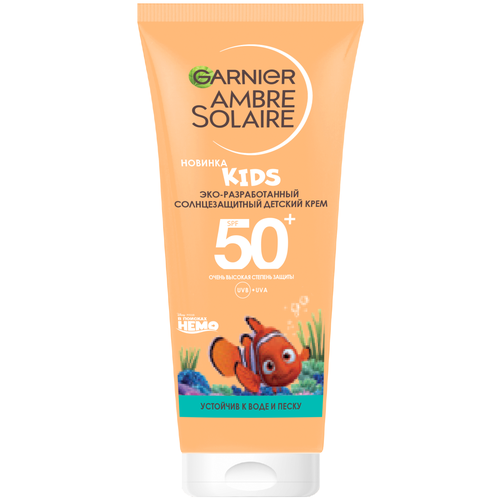 GARNIER GARNIER Ambre Solaire солнцезащитный детский крем SPF 50, 100 мл