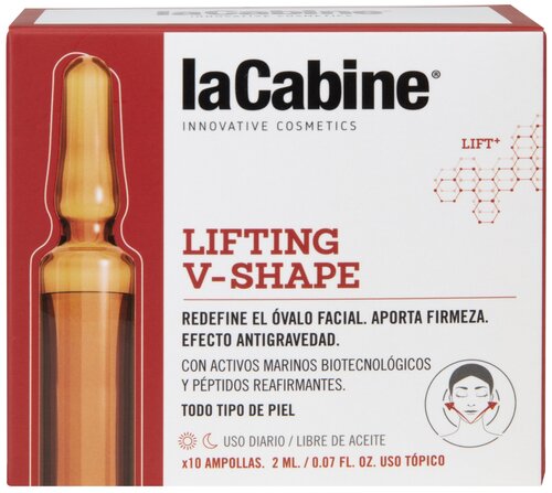 LaCabine Lifting V-Shape Моделирующая сыворотка-филлер для лица, 2 мл, 10 шт.