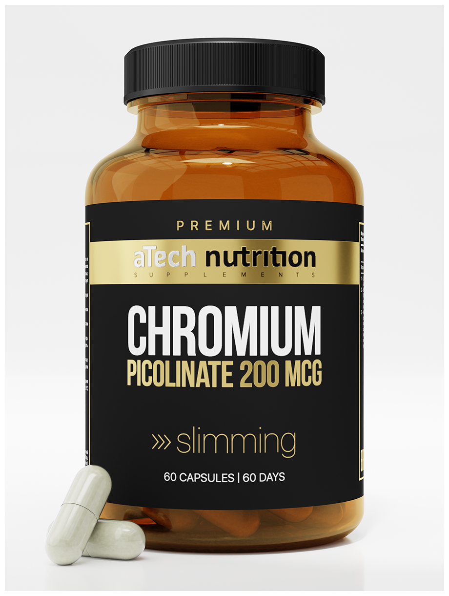 Premium Chromium Picolinate капс., 100 г, 60 шт.